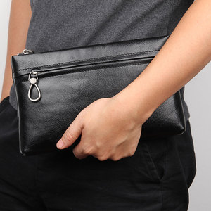 J.M.D pochette en cuir véritable hommes hommes portefeuille Vintage femmes longues pochettes quotidien téléphone support soirée <span class=keywords><strong>mariage</strong></span> pochette - Product Image 5