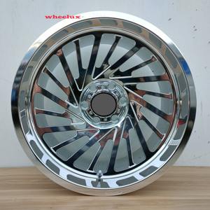 ปลอมแปลง 20-30 นิ้ว<span class=keywords><strong>ล้อ</strong></span>อัลลอยด์ขัดบาร์เรลพร้อมขอบหน้าสีเงินสําหรับ F-150 Tundra RAM Silverado Wrangler<span class=keywords><strong>ขอบ</strong></span> Rubicon - Product Image 2