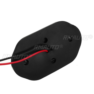 1/2X 12V 24V Éclairage de plaque d'immatriculation étanche à 6 LED pour voiture, bateau, camion, remorque, SUV, fourgonnette, caravane, lampe de marchepied, haute qualité, argent/noir - Product Image 6