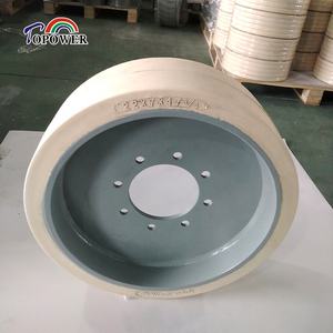 Pneu en caoutchouc plein Topower 22x7x17 3/4 pour plateformes élévatrices à ciseaux Z30 Z34 - Product Image 4