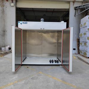 Secador de caja de aire caliente de calefacción eléctrica para horno de horneado industrial por lotes a precio competitivo para postcurado de resina y secado de pastillas de freno - Product Image 6