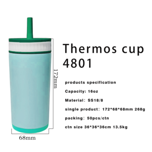Lebensmittelechter Edelstahl 12oz Auslaufsicherer Klappdeckel Mini Vakuum Reise-Kaffeebecher Kalt-Warm-Haltefunktion Anpassbare Farbe/Logo Modell - Product Image 2