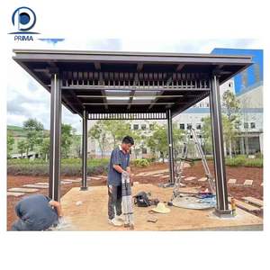 Prima <span class=keywords><strong>Pergola</strong></span> Bioclimatique Aluminium 6X4 <span class=keywords><strong>Pergola</strong></span> <span class=keywords><strong>Bois</strong></span> <span class=keywords><strong>Pergola</strong></span> Extérieure <span class=keywords><strong>5X4</strong></span> - Product Image 3