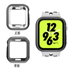 <span class=keywords><strong>Coque</strong></span> en TPU silicone électrolytique colorée pour <span class=keywords><strong>Apple</strong></span> <span class=keywords><strong>Watch</strong></span> Series 4 5 <span class=keywords><strong>6</strong></span> 7 8 10 <span class=keywords><strong>40</strong></span> 44 41 45 42 46 49mm cadre de protection pour montre intelligente - Product Image 5