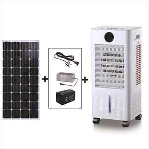 Neuestes Design Hochwertiger Kleiner Solar-Eisventilator Luftkühler Preisgünstig - Product Image 4
