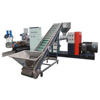 Nouvelle condition déchets plastique recyclage granulés faisant la Machine Double vis haute capacité LDPE PC PA PE PVC roulement moteur