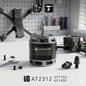 Motore Brushless TMOTOR AT2312 ad Albero Lungo per Aerei UAV ad Ala Fissa, Alianti - Motore Outrunner BLDC ad Alte Prestazioni - Product Image 1