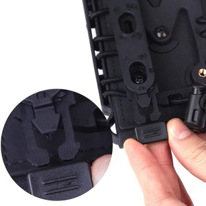 Étui universel en nylon souple avec ceinture TPR pour accessoires, boîte de rangement utilitaire pour sports de plein air, pochette porte-outils pour camping et randonnée - Product Image 2