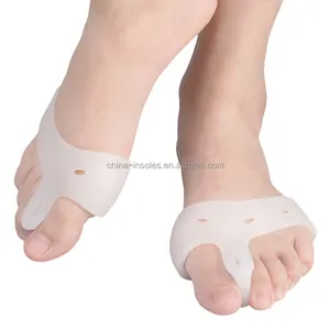 Free sample feet care soft sebs silicone gel toe separator forefoot pads metatarsal pads