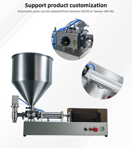 Pneumatic Partical Filling <b>Machine</b> for Jam and Paste Cosmetic Filler 10-5000ml - Product Image 3