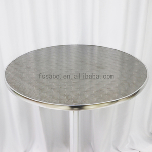 Table de bistrot à fort taux d'achat, table de terrasse, table basse d'extérieur, table pliante en alliage d'aluminium pour bar - Product Image 2