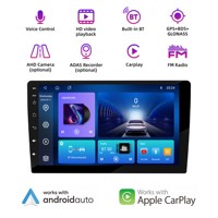 Estéreo Universal para Auto con Android 13, CarPlay Inalámbrico, Android Auto, WiFi 6, Bluetooth 5.4, Reproductor Multimedia, OEM de Fábrica