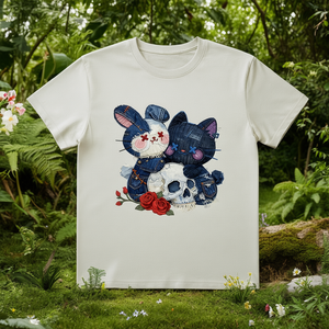 T-Shirt Unisex 100% Cotone 210GSM, Casual con Stampa DTF, Traspirante e Resistente, Maglietta da Donna - Product Image 3