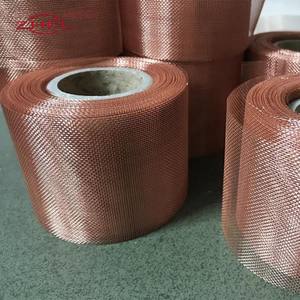 Tela de malla de cobre rojo suave para artes, manualidades e investigación científica - Product Image 4