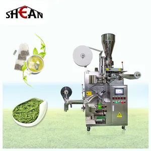 Hot sale different weights three sides sealing inner and outer bag green tea black tea packaging machine