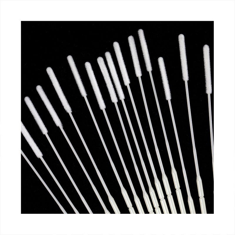 Specimen Sterile Throat Sampling Test Flocked Tip Sample Oral Swab Nasopharyngeal Swab