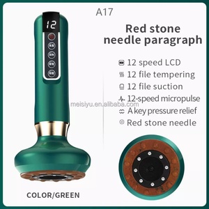 Body Gua Sha Set Led Display <b>Back</b> Guasha Therapy Massage Device Smart Electric Vacuum Cupping Cups Massager - Product Image 6