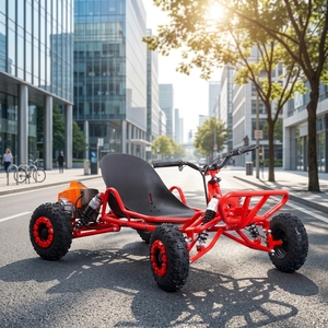 Mini kart à essence 63,3 cm³ à deux temps, <span class=keywords><strong>buggy</strong></span> de montagne avec système de freinage hydraulique, karts tout-terrain pour adolescents et adultes - Product Image 1