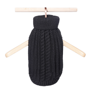 Paleo Oatmeal Warm Eco-Friendly Cotton Custom Pet Winter <b>Dog</b> Outfit <b>Knitted</b> <b>Jumper</b> Sweater - Product Image 3