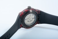 Jam Tangan Selam Tahan Air 20ATM Casing Serat Karbon Miyota 8215 Jam Tangan Analog Digital Otomatis Super-Lumi Nova Bercahaya