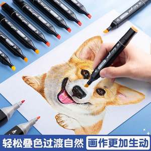 Lot de marqueurs pinceaux double pointe pour enfants, 24/36/48 couleurs, pour peinture animée et dessin à la main, vente en gros - Product Image 6