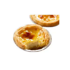 Factory Customized All Size Sliver Flexography Disposable Aluminium Foil Container Price For Baking Egg Tart