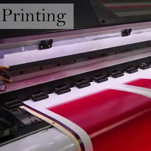54 "vinile autoadesivo stampabile per pellicola adesiva in pvc trasparente permanente per stampa digitale