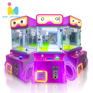 AMA Coin Operated Mini Claw Crane Machine Arcade-Spiel Schöne kleine Claw Crane Machine für Kinder