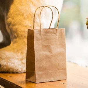 Grease Resistant Kraft <b>Paper</b> <b>Bag</b> for Fried Chicken French Fries Sandwich Packing Oil Proof Food <b>Bag</b> Wholesale - Product Image 4