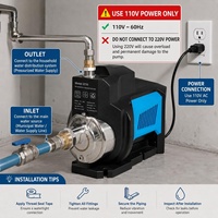 Pompa Booster VFD Garansi 2 Tahun Pompa Air Aliran Besar