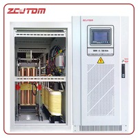 Stabilisateur de tension numérique triphasé haute puissance SBW-S-100KVA -2500KVA, personnalisable, 380V pour équipement industriel