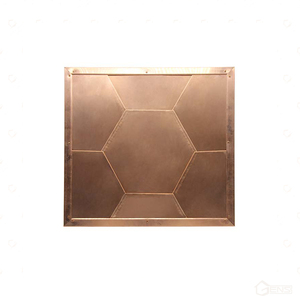 Rideaux en cuivre de haute qualité en forme <span class=keywords><strong>d</strong></span>'échelle, matériaux de construction de murs en cuivre, tuiles de toit en métal en cuivre - Product Image 3