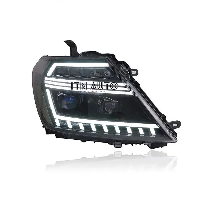 LED start up animation DRL dynamiac headlamp headlight for Nissan patrol Y62 2012-2019 head light head lamp