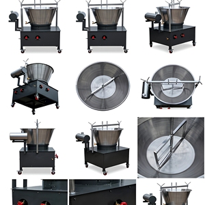 Machine automatique en acier inoxydable pour la fabrication de Khoya et de Mawa |   Équipement commercial robuste pour la fabrication de confiseries avec grattoir motorisé - Product Image 1
