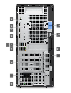 Computadora de Escritorio Dell 7020MT Plus Office con CPU Core I7, I7-14700K, 8GB RAM, 512GB SSD, 500W, Valor Añadido - Product Image 3