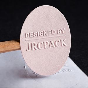 Étiquette personnalisée avec logo, papier texturé, autocollant en relief 3D pour l'emballage, autocollants pour étiquettes - Product Image 5