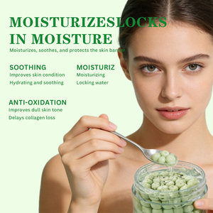 Crème hydratante <span class=keywords><strong>visage</strong></span> anti-acné à marque privée, enrichie en Vitamine C, E, ADN de saumon PDRN, capsule de cactus et <span class=keywords><strong>aloe</strong></span> <span class=keywords><strong>vera</strong></span> - Product Image 4