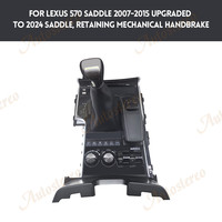 Lexus LX570 2007-2015 Console de voiture Accoudoir Porte-gobelet Lecteur multimédia Chargeur USB Plastique Cuir Style Luxe Sans Codage