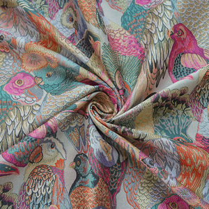 Nouveauté 2023 Tissu en dentelle de tulle de haute qualité, broderie organza, brocart jacquard pour robes de soirée, tissu français antistatique pour ameublement et literie - Product Image 2