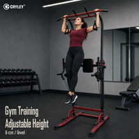 Tour de musculation multifonctionnelle en fer, station de traction réglable en hauteur, support de dips pour entraînement complet du corps, équipement de fitness pour la maison