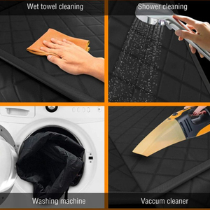 Hund Autos itz bezug Wasserdicht Haustier Reise Hunde träger Hängematte Auto Rücksitz Schutz matte Sicherheits träger Für Hunde Sicherheits polster - Product Image 4