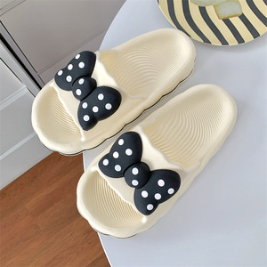 <span class=keywords><strong>Ciabatte</strong></span> Bow Cool da donna, estive, eleganti, da esterno, con suola spessa, per interni, con design a cuore, per una sensazione di morbidezza sotto i piedi - Product Image 5