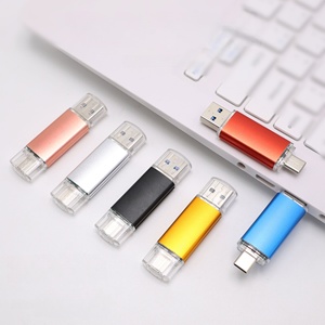 ขายตรงจากโรงงาน แฟลชไดรฟ์ USB 2 in 1 แบบ OTG  วัสดุโลหะ ความจุ 1TB <span class=keywords><strong>512GB</strong></span> 256GB 128GB 64GB - Product Image 5