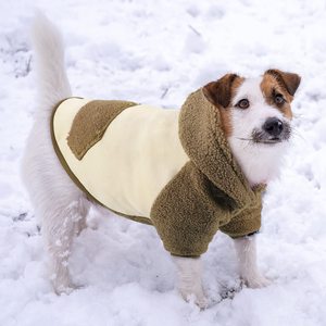 Thick Warm Winter Windproof <b>Hoodie</b> Thermal Coat Doggie Jacket Puppy Outfit <b>Dog</b> Clothes - Product Image 4