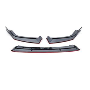 Welta ABS 3 piezas con orificios de ensamblaje, nuevo difusor de labio de parachoques delantero estilo deportivo atornillable, accesorios de mejora para Accord 2025 - Product Image 4