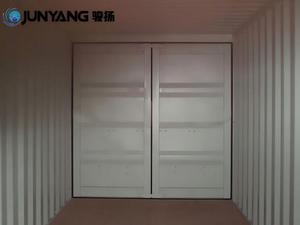ตู้คอนเทนเนอร์ขนส่งสินค้าแห้งแบบมีประตูสองด้าน ขนาด 20 ฟุต 40HQ CSC CCS Certified ผลิตจากเหล็กคอร์เทน พร้อมจำหน่าย - Product Image 3