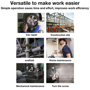 21V Akku-Schlags ch rauber Zoll elektrischer Drehmoments chl üssel Motor Motor Industrie qualität DIY Batterie typ Lithium-Ionen 20V - Product Image 5