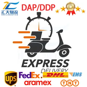 Ali Express DHL FEDEX UPS TNT EMS pintu ke pintu kereta api laut pengiriman pengiriman udara China ke Inggris EU UEA CA USA DDP agen pengiriman