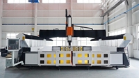 RongchLarge Scale Boat Yacht GRP Moldes Patrón de fibra de vidrio CNC Centro de mecanizado de 5 ejes