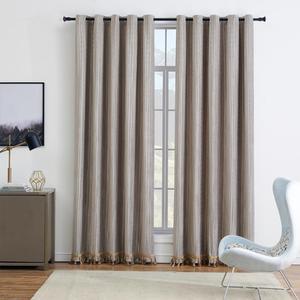 Tende di Lusso per <span class=keywords><strong>Soggiorno</strong></span> e Camera da Letto, Tenda Oscurante Blu per <span class=keywords><strong>Finestra</strong></span> e <span class=keywords><strong>Porta</strong></span> Moderna Grigia - Product Image 3